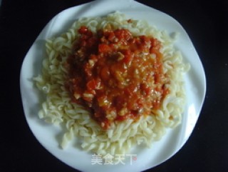 【tomato Sauce Snail Noodles】 recipe