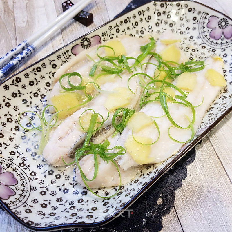 Salt-steamed Boneless Three Teeth Fish recipe