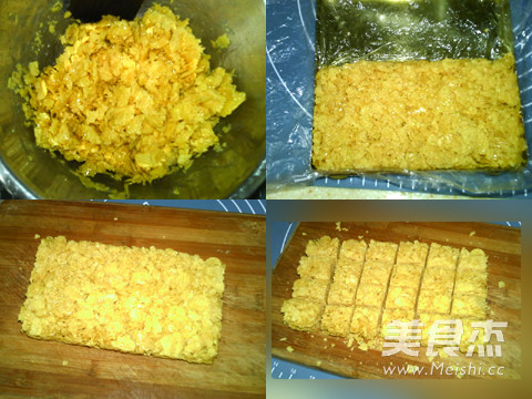 A Bite of Corn Crisp recipe