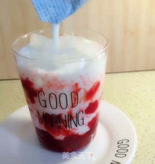 Dirty Strawberry Milk recipe