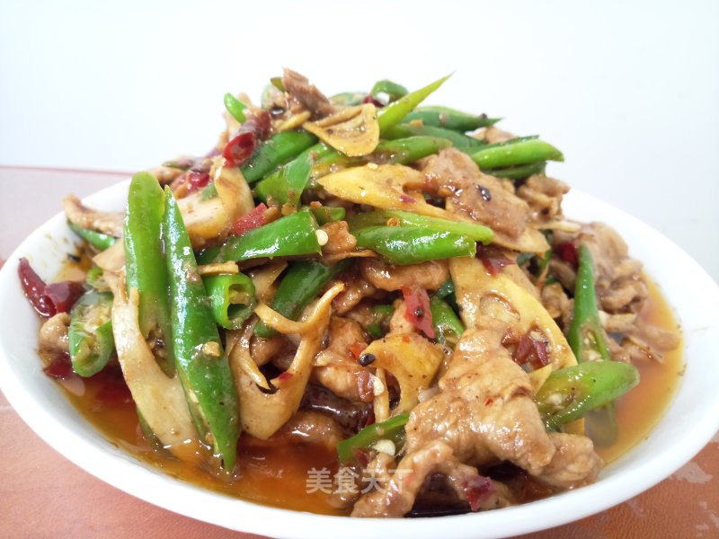 Fried Pork with Bamboo Shoots recipe