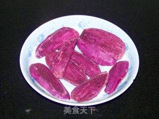 【purple Sweet Potato Mantou】 recipe