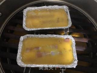 Three-color Steamed Egg recipe