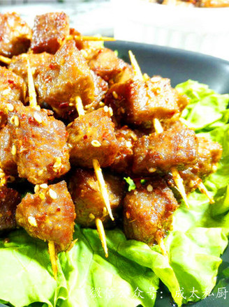 Spicy Toothpick Meat recipe