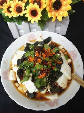 Preserved Egg and Tender Tofu recipe