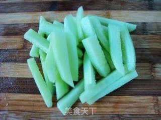 Cucumber with Pork Ears recipe