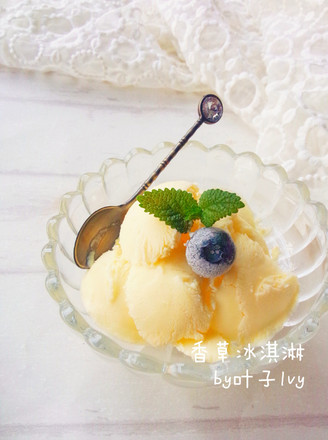 Vanilla Ice Cream recipe