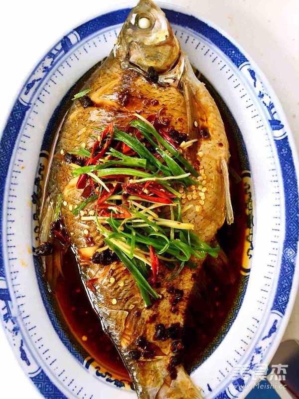 Steamed Bream with Tempeh recipe