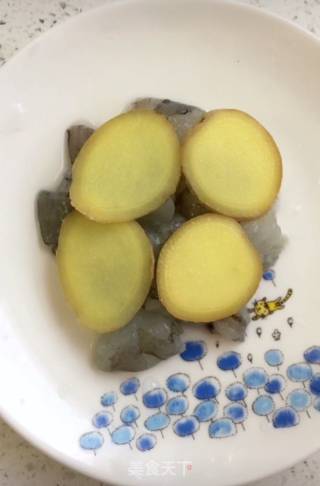 Shrimp and Potato Steamed Egg recipe