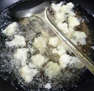 Stir-fried Cauliflower with Shrimp and Loofah recipe