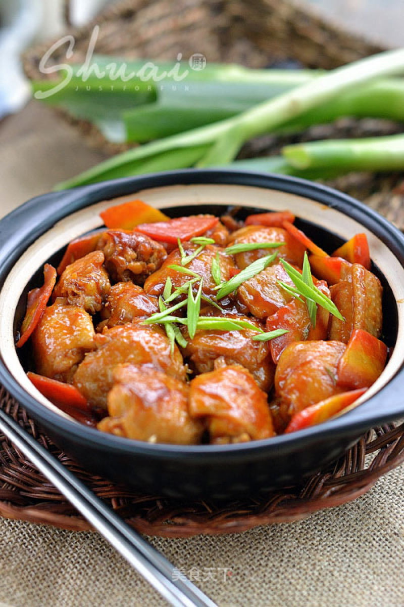 How to Enjoy Chicken Wings-handsome "private Kitchen"【three Sauce Braised Chicken Wings】 recipe