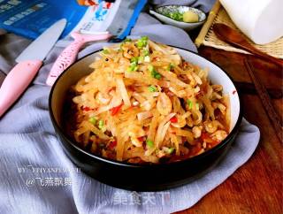 Super Serving ~ Antarctic Krill Stir-fried Shredded Carrot recipe