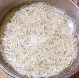 Spicy Enoki Mushroom recipe