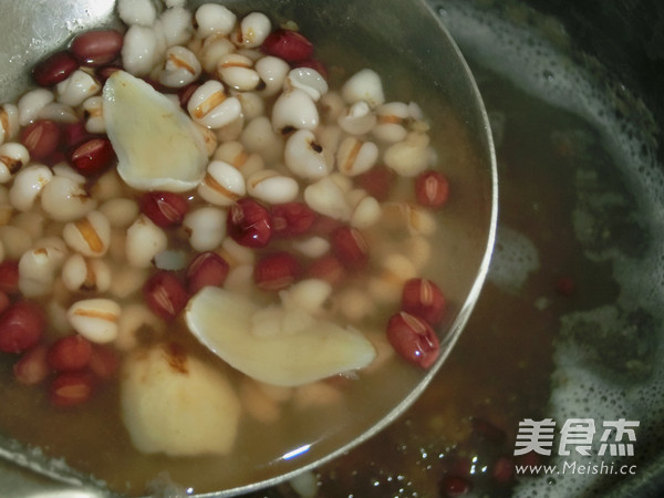 Barley, Red Bean and Lily Congee recipe