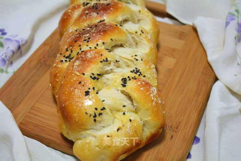 #trust之美#chinese Four-strand Braided Bread