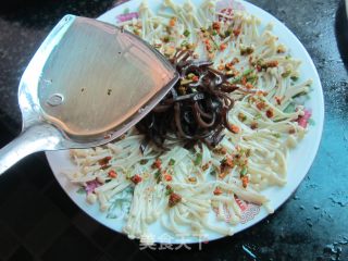 Cold Enoki Mushroom and Black Fungus recipe