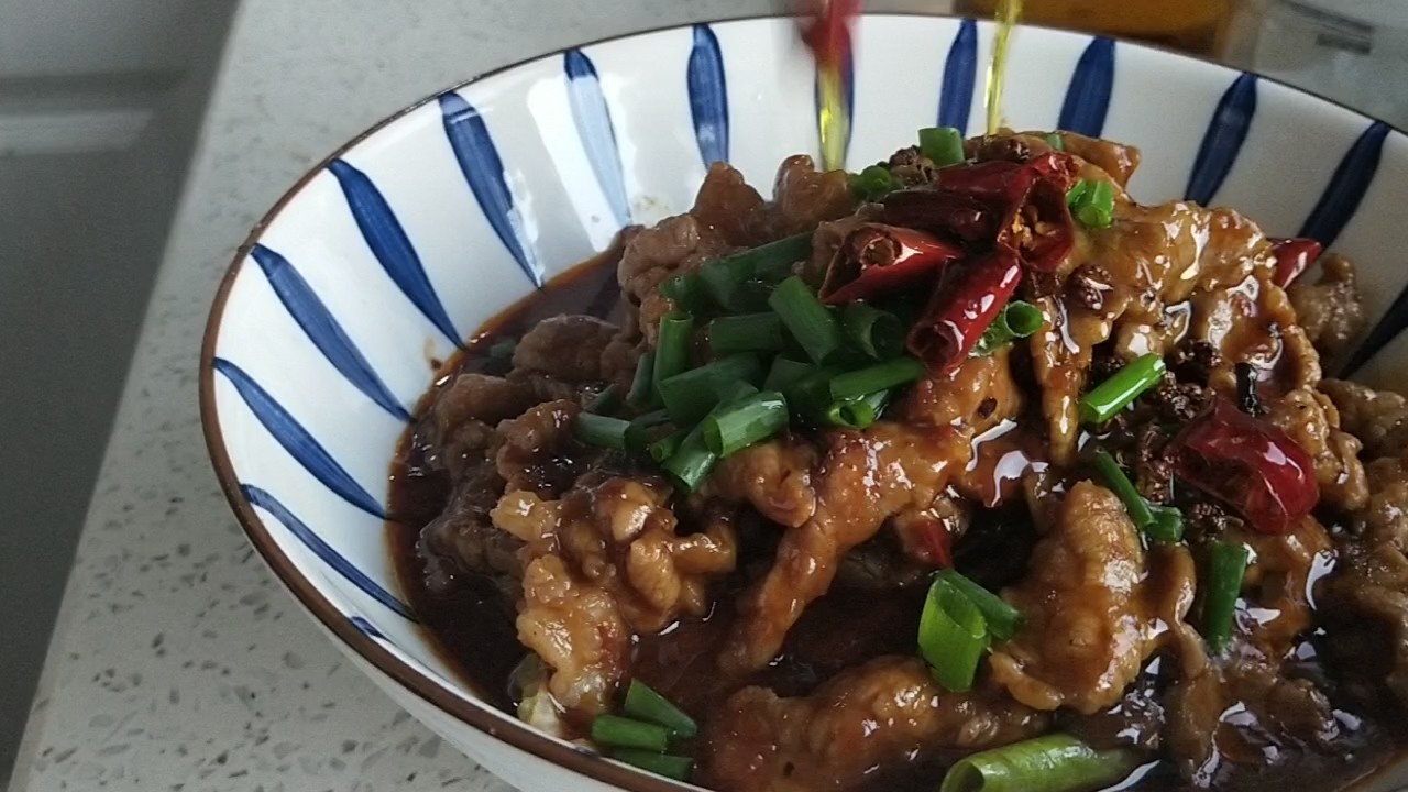 Sichuan-style Beef Slices recipe
