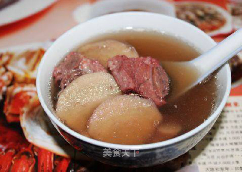 Chixiao Bean Fen Kudzu Ribs Soup recipe