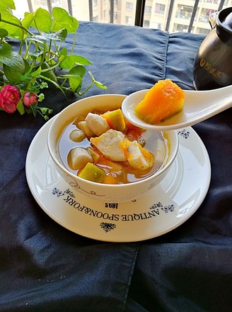 Sweet Taro Pumpkin Soup recipe