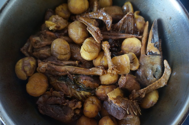 Jin Yu Man Tang-chinese Chestnut Roast Duck recipe