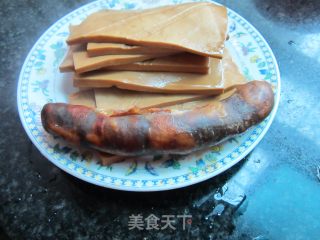 Cold Cuts with Sausage and Bean Slices recipe