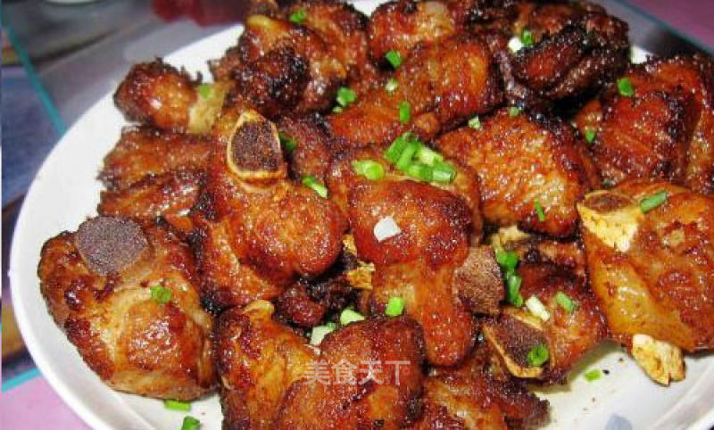 Deep-fried Sweet and Sour Pork Ribs recipe