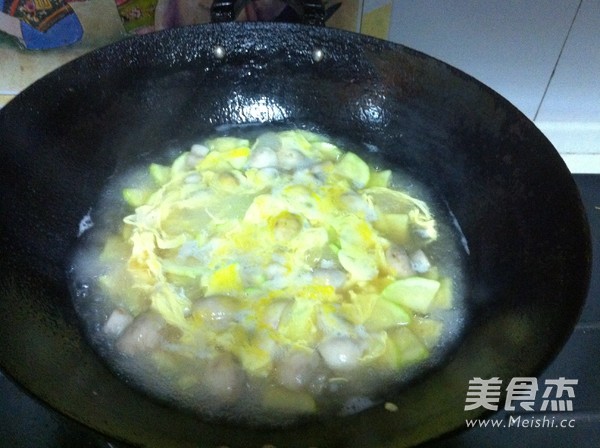 Mushroom and Egg Soup recipe