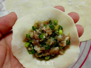 Leek Pork Dumplings recipe