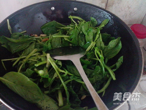 Spicy Stir-fried Choy Sum recipe