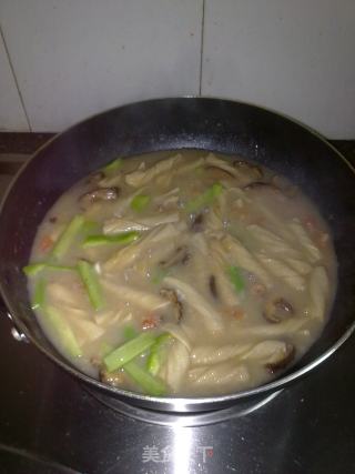 Vegetarian Beef Rolls Boiled Shuang Xian recipe