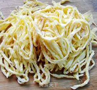 Cold Egg Shreds recipe