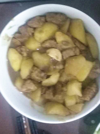 Roast Pork with Walnut Oil and Potatoes recipe