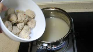 Meatball Sanxian Soup recipe