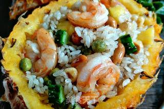 Shrimp and Pineapple Fried Rice recipe