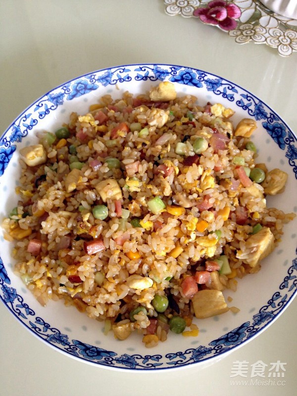 Zhen Choi Chicken Fried Rice recipe