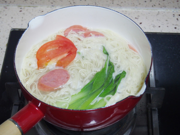 Quick Vegetable Noodle Soup recipe
