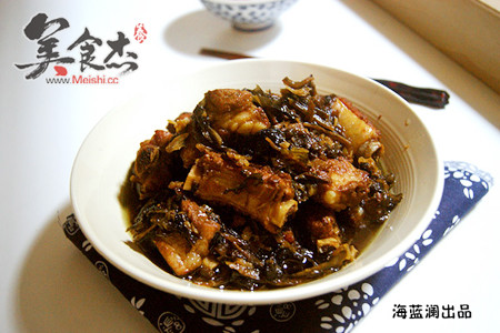 Grilled Pork Ribs with Plum Dried Vegetables recipe