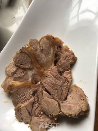 Sauce-flavored Tendon Meat recipe