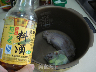 Marinated Money Tendon recipe
