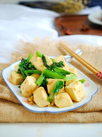 Stir-fried Tofu with Cabbage recipe