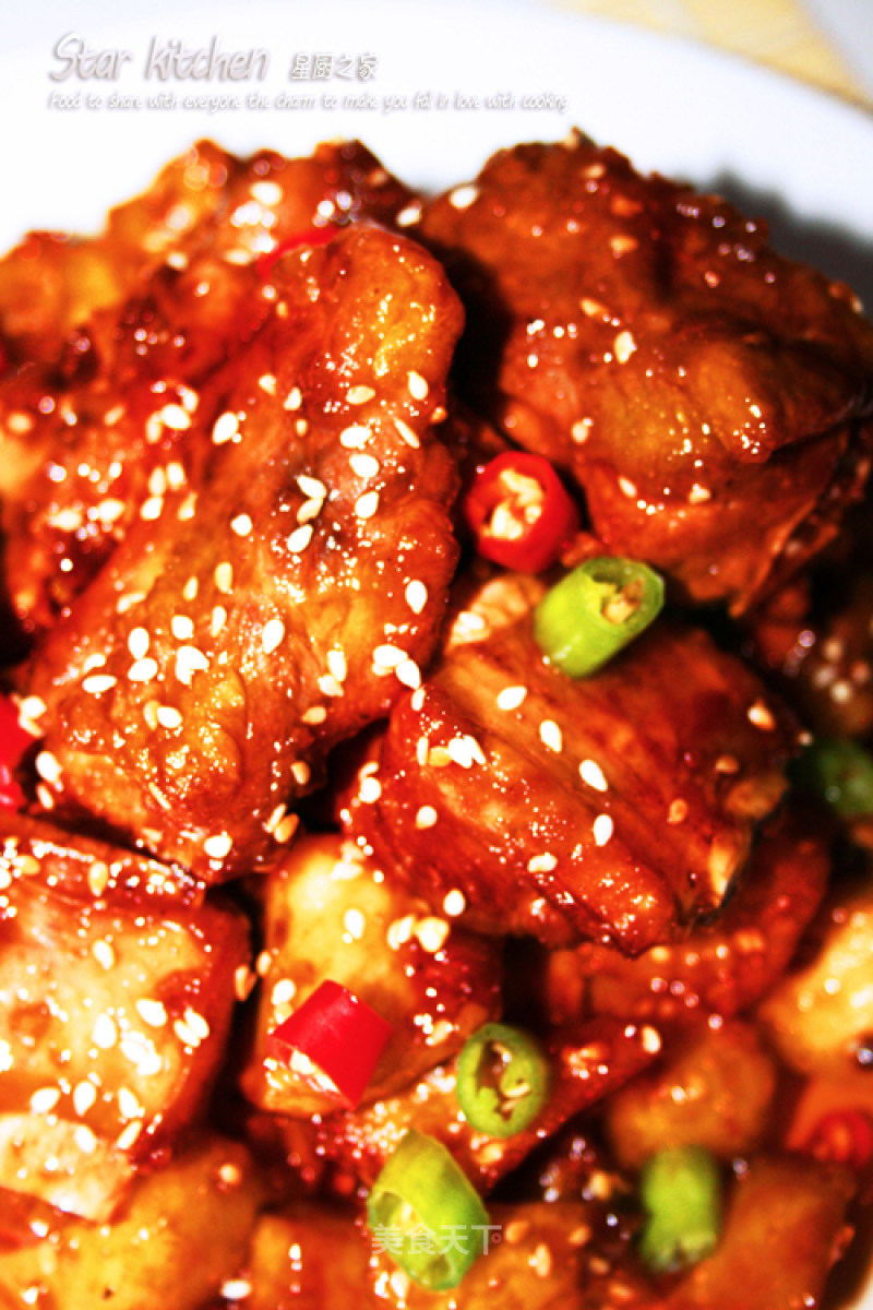 【private Tofu Sweet and Sour Spare Ribs】sweet and Sour Spare Ribs recipe