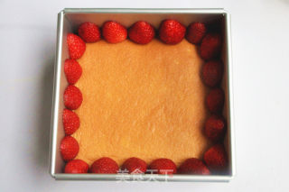 Strawberry Mousse Cake recipe