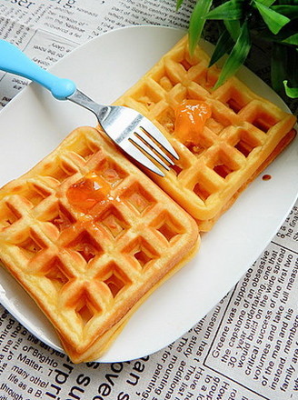 Orange Waffle recipe