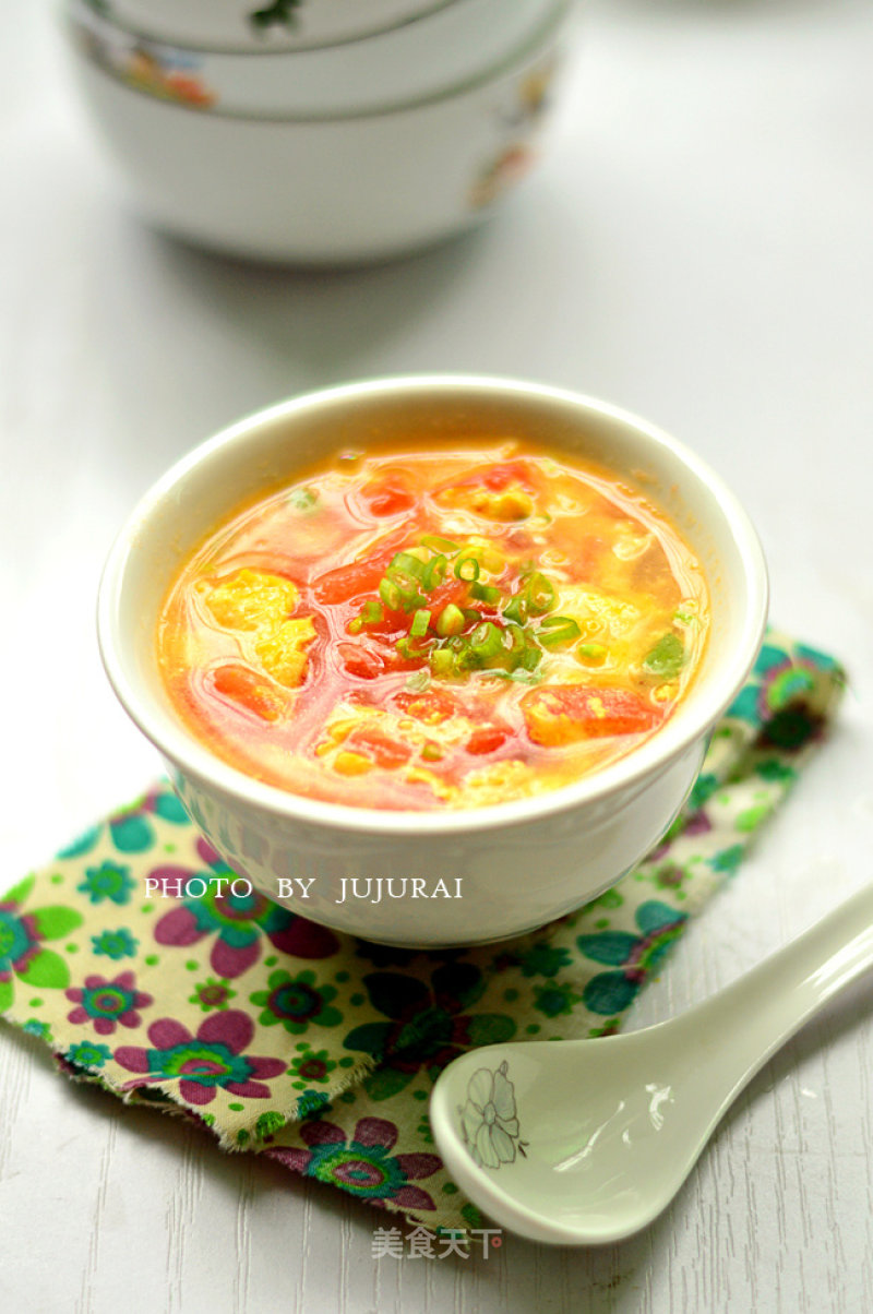 Tomato and Egg Soup recipe