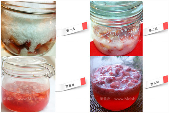 Homemade Strawberry Enzyme Juice recipe