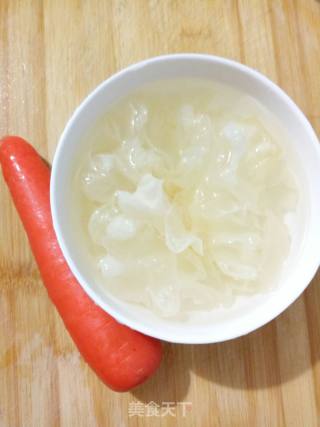 Carrot and Tremella recipe