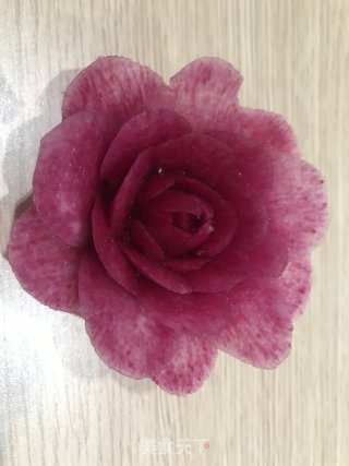 Teach You How to Carve Radish Flowers (straight Rose recipe