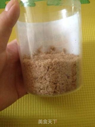 Homemade Baby Meat Floss recipe