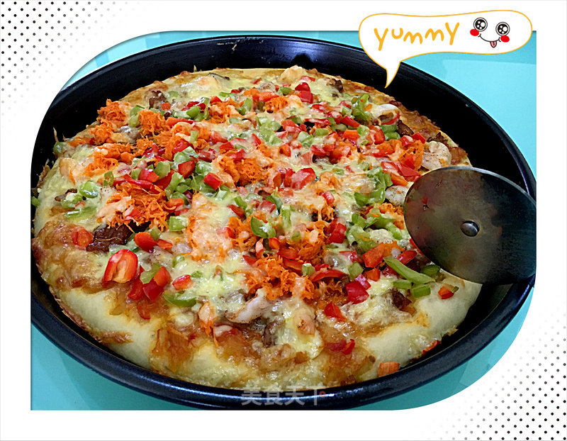 Hailuhui Three-piece Pizza recipe