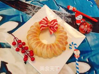 Christmas Wreath Bread recipe